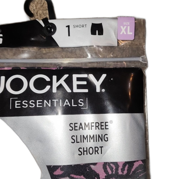 Jockey Essentials Women's Seamfree Slimming Short, Cooling Shapewear,Size XL - Picture 6 of 7